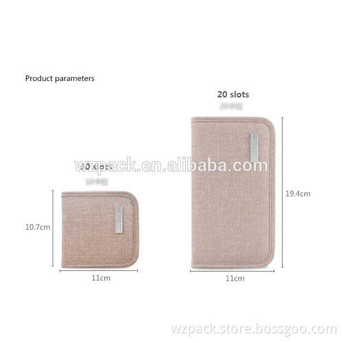 New Arrival Hot Selling Teenage RFID OEM Denim Long Wallet Jean Card Holder Travel Wallet Travel Ticket Wallets Change Purse